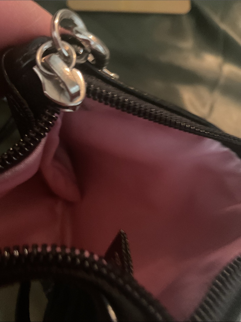 Coach Black Signature Logo Wallet Wristlet - Picture 5 of 5